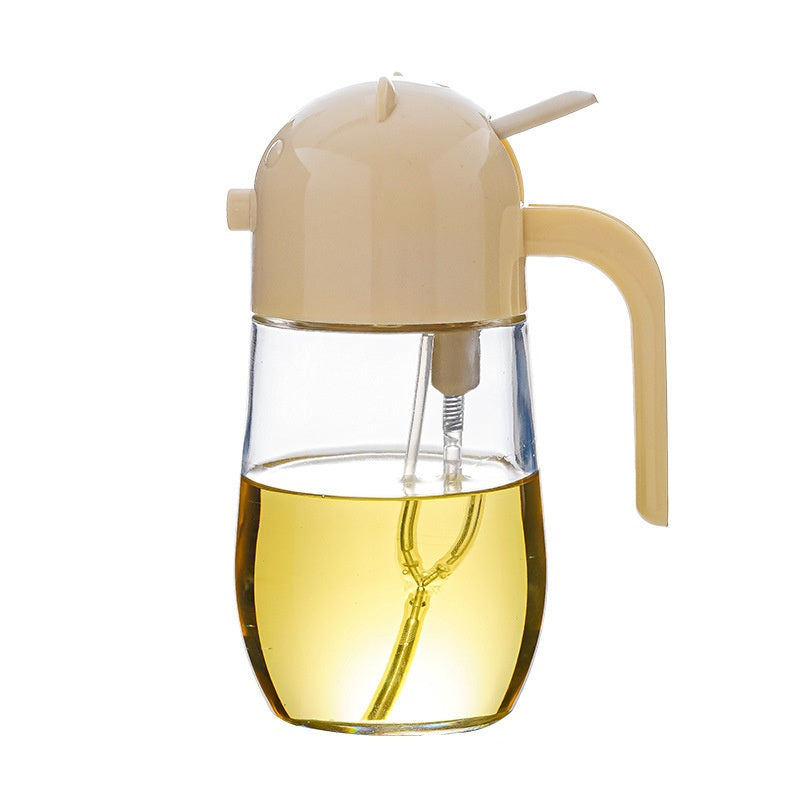 Premium 2-in-1 Oil Spray Bottle for Cooking